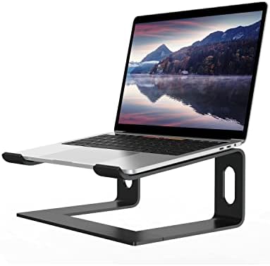 ALASHI Laptop Stand for Desk, Aluminum Computer Riser, Ergonomic Notebook Holder, Detachable Metal