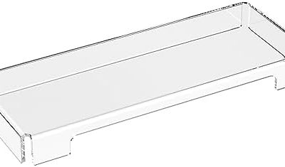 BOSSCASA Acrylic Computer Keyboard Cover, Mechanical Keyboard Dust Cover PC Keyboard Cat Protector,