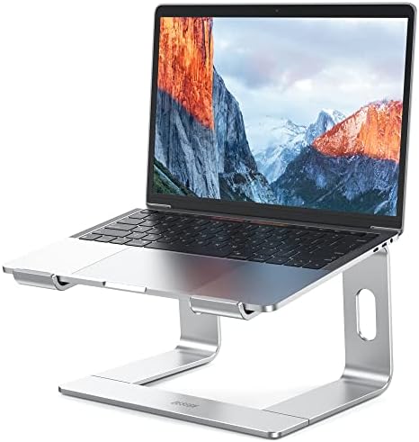 BESIGN LS03 Aluminum Notebook Stand, Ergonomic Detachable Computer Riser Holder Compatible with Air,