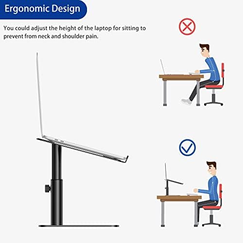 BESIGN LSX6N Computer Stand , Ergonomic Adjustable Notebook Riser ...