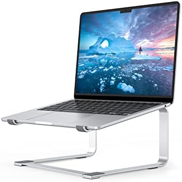 SOUNDANCE Laptop Stand for Desk, Metal Computer Riser, Heavy Stable PC Holder, Ergonomic Laptops