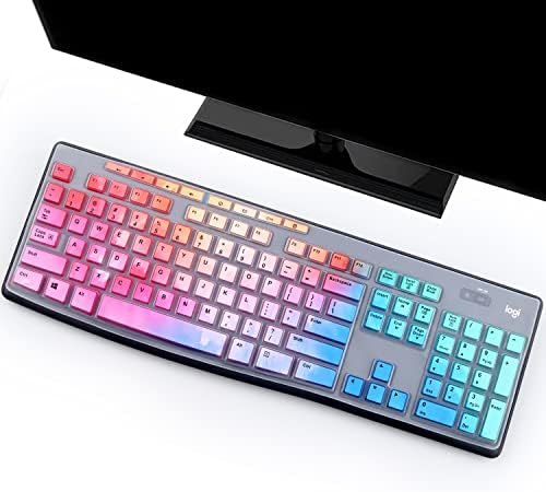 Keyboard Cover Skin Protector Fit Logitech MK295 MK275 MK270 Keyboard, Logitech K200 K260 K270 MK200 - Image 3