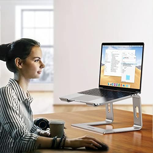 BESIGN LS03 Aluminum Notebook Stand, Ergonomic Detachable Computer Riser Holder Compatible with Air, - Image 7