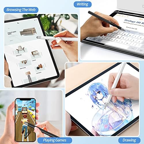 Stylus Pens for Touch Screens(2 Pcs), Capacitive 2 in 1 High Sensitivity & Precision Stylus Pen for - Image 7