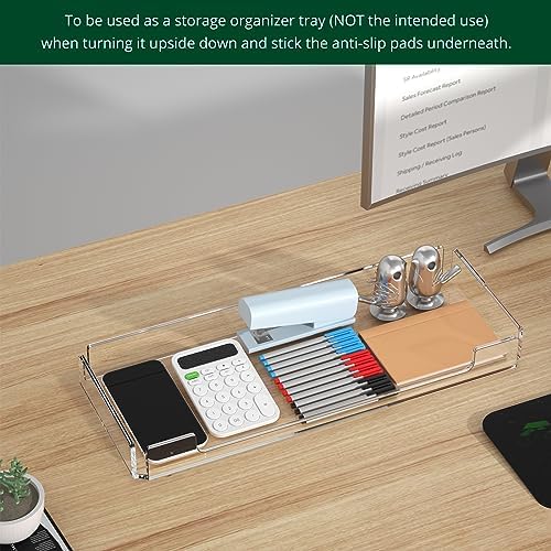 BOSSCASA Acrylic Computer Keyboard Cover, Mechanical Keyboard Dust Cover PC Keyboard Cat Protector, - Image 8